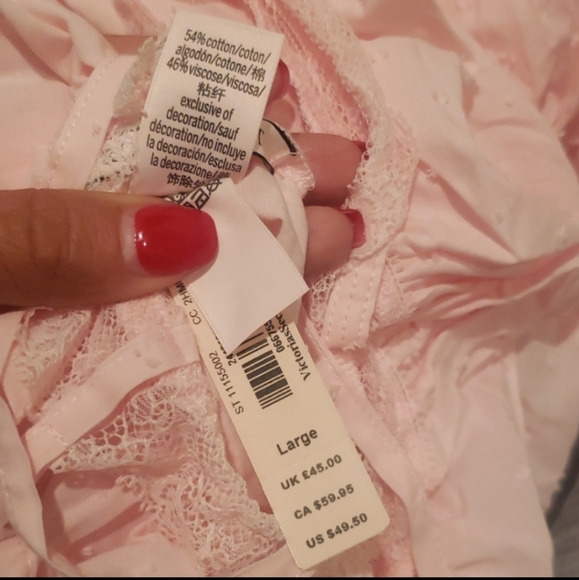 NWT VICTORIA SECRET PINK PJ ROMPER - Picture 3 of 3